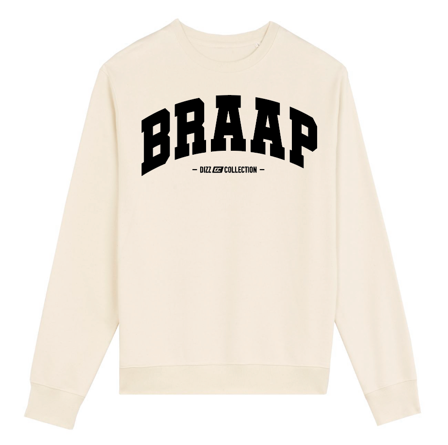Sweater Braap - Natural Raw